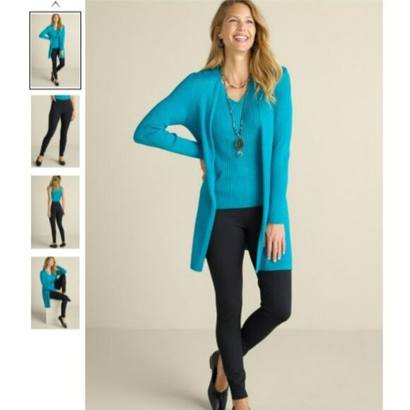 Soft Surroundings Soft Essential Ponte Leggings XS - Picture 1 of 6